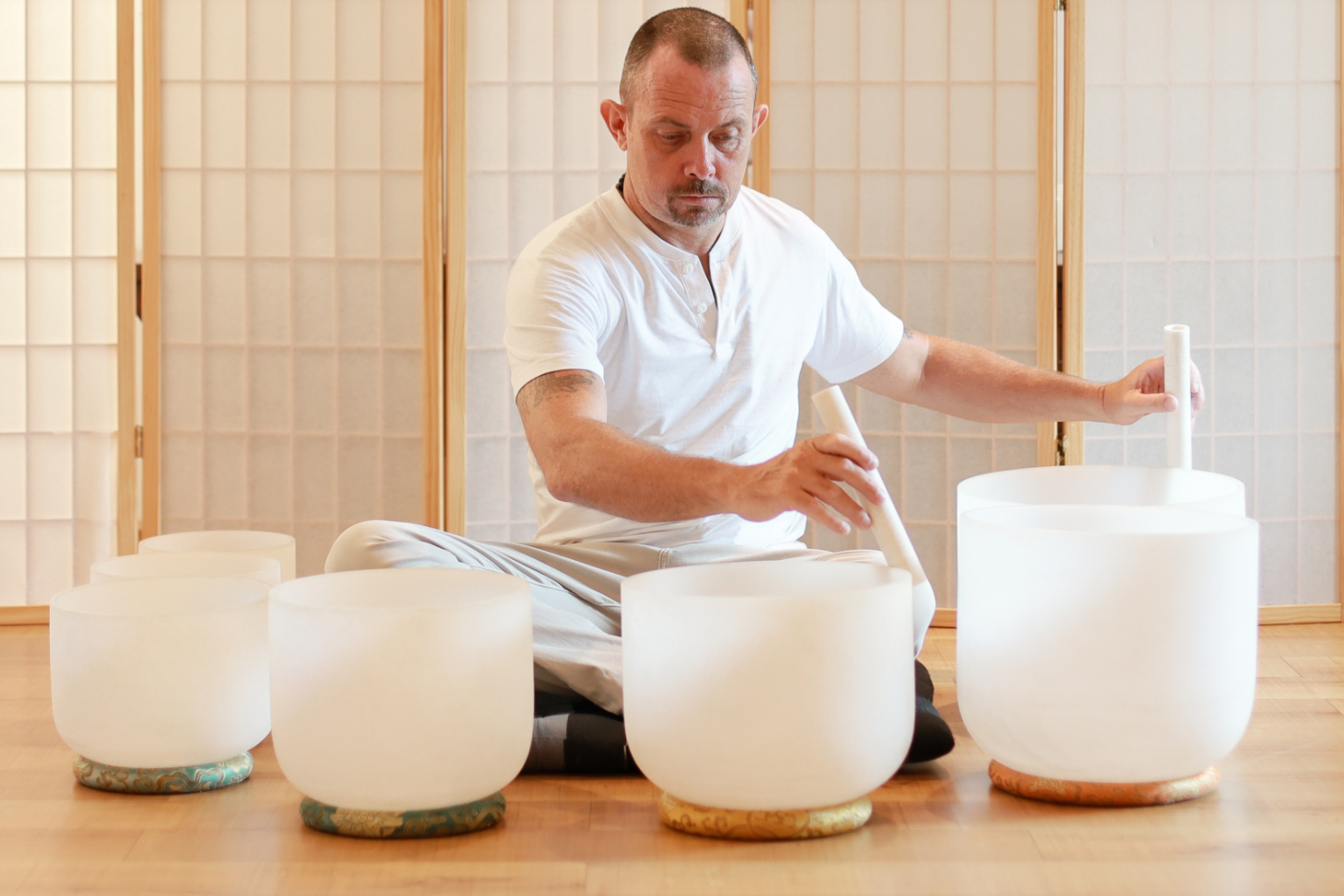 Crystal Bowls Sound Bath Training Chiang Mai