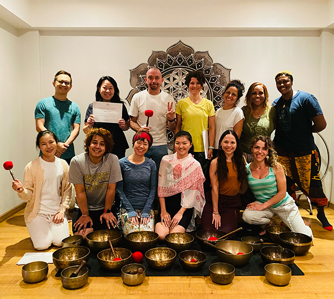 Tibetan Bowls Sound Healing Training