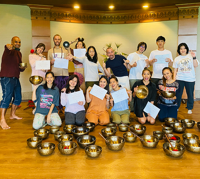 Tibetan Bowls Sound Healing Training