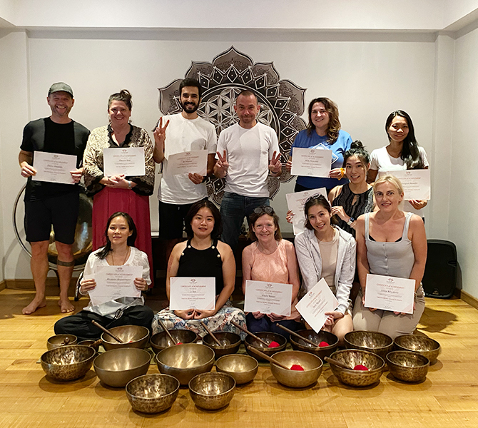 Tibetan Bowls Sound Healing Training