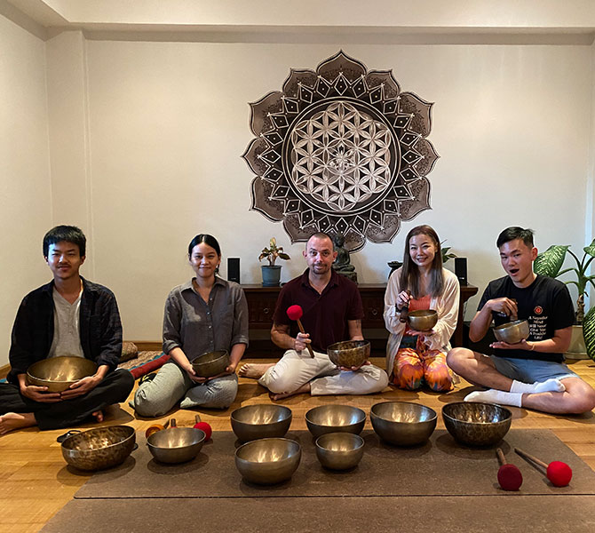 Tibetan Bowls Sound Healing Training