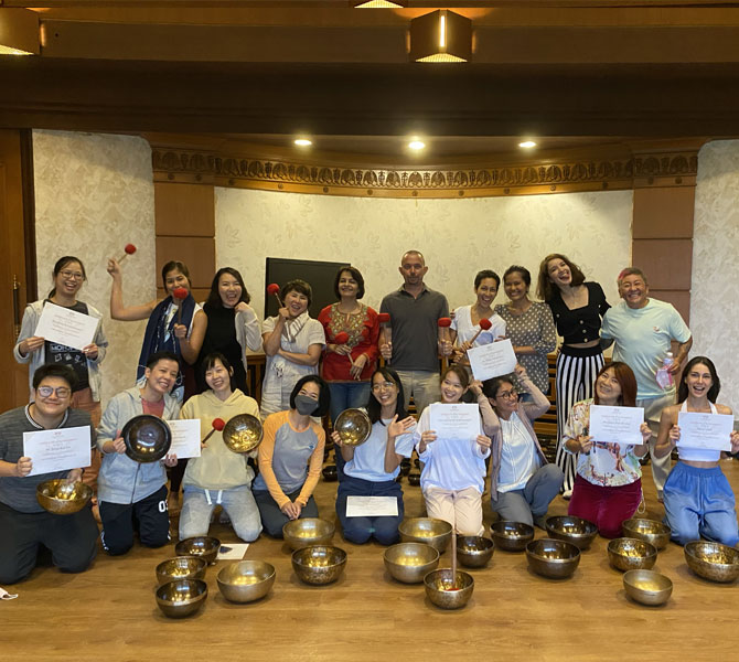 Tibetan Bowls Sound Healing Training