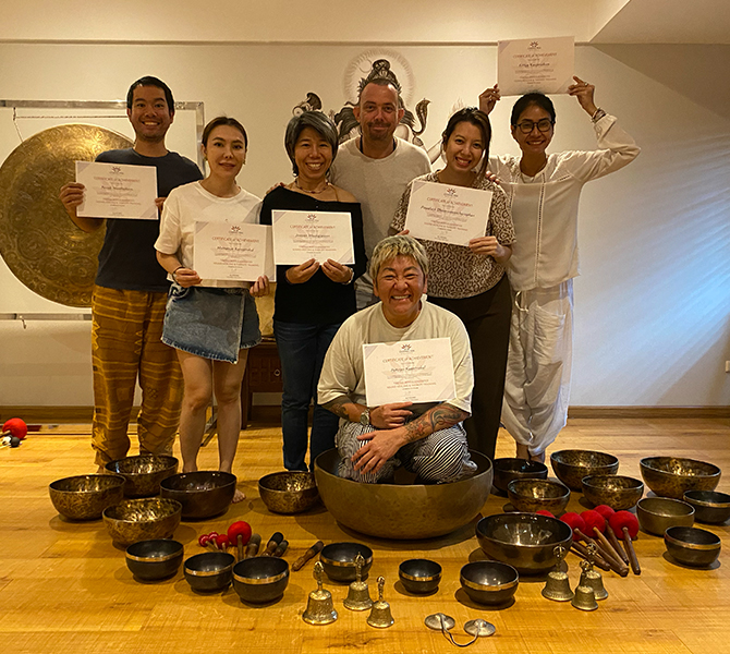 Tibetan Bowls Sound Healing Training