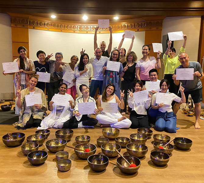 Tibetan Bowls Sound Healing Training