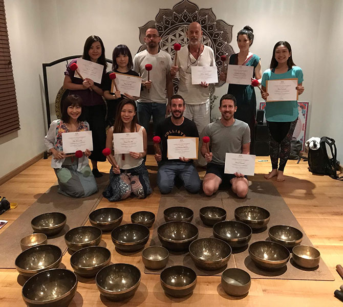 Tibetan Bowls Sound Healing Training