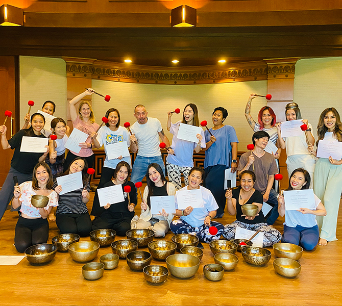 Tibetan Bowls Sound Healing Training